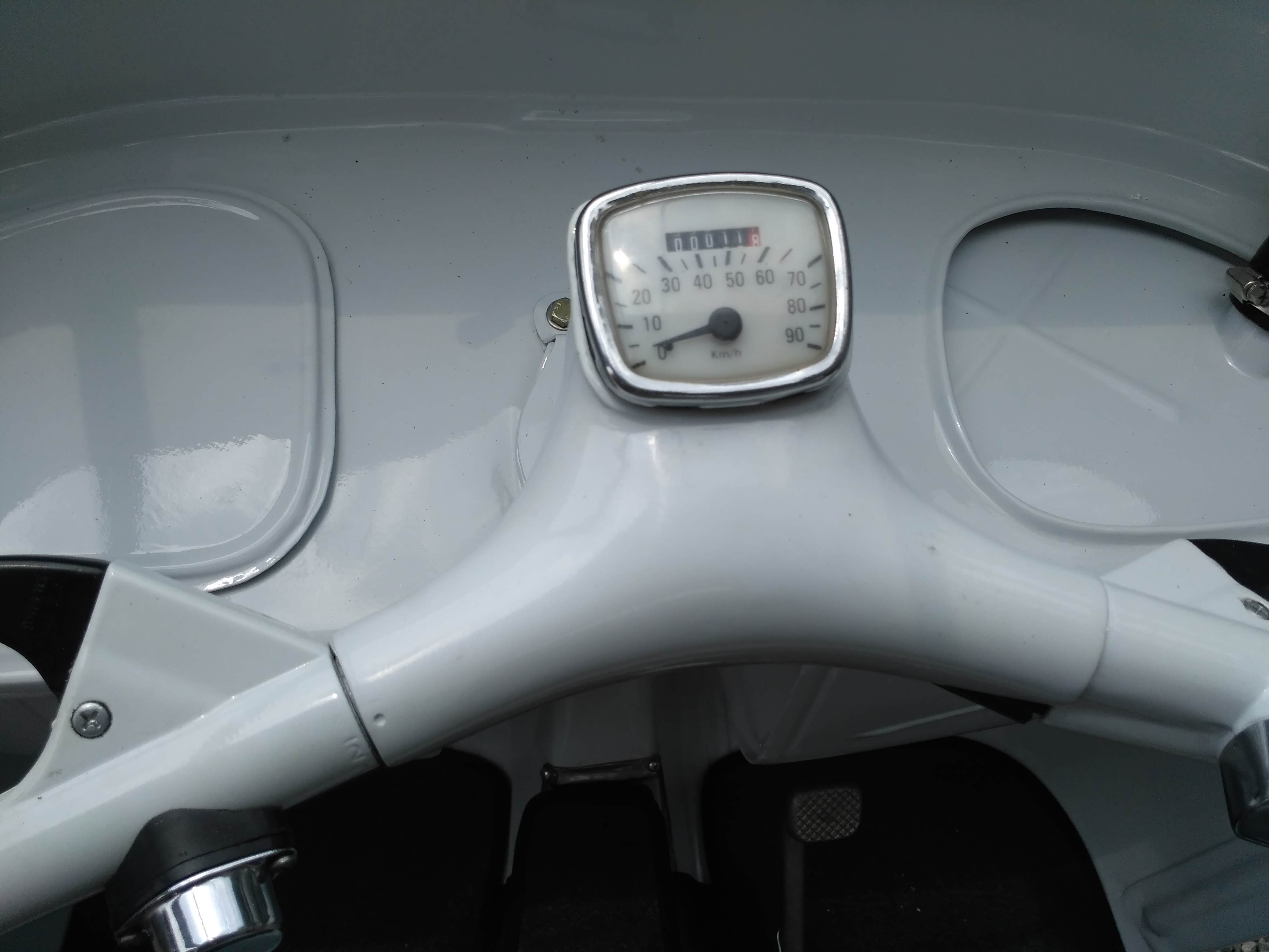 Rear angle of Ape Bajaj Pickup utility 3-wheeler